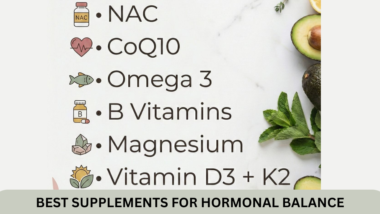 7 Best Supplements for Hormonal Balance in Women (Gynaecologist Recommended)